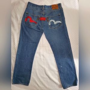 Evisu Heritage Jean Rare Sz 36 X 34